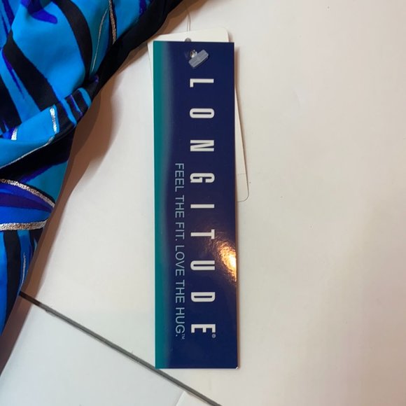 NWT Longitude Front Ruched One Piece swimsuit - Picture 4 of 4